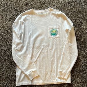 Mens Vineyard Vines Small White Long Sleeve Pocket Shirt ( No Tags)